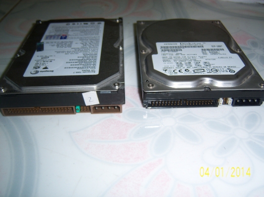 ฮาร์ดดิช 120/80 GB / IDE ใช้งานใด้ปกติดีครับ