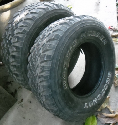 ยาง MUD 31 x10.5 ขอบ 15 มี 1คู่ Maxxis 2000.-