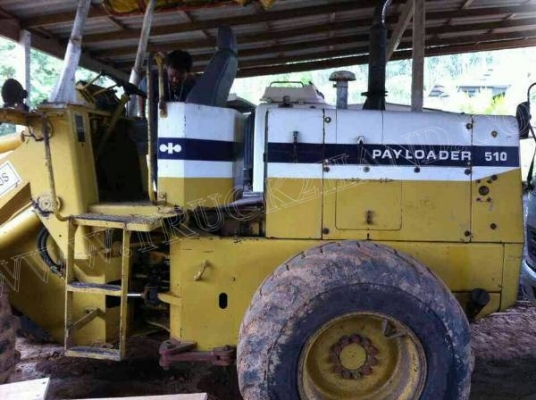 รถตักล้อยาง KOMATSU 510 ซองเดียว รถนอก