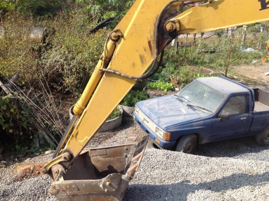 ขาย รถแบคโฮ KOMATSU 120-3 เครื่องเดิม ปั้มเดิม