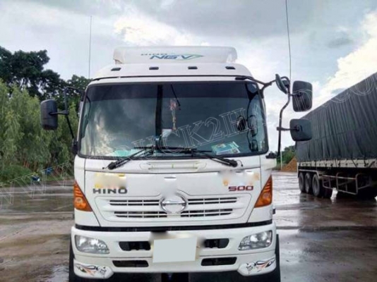 รถบรรทุก 10 ล้อหัวลาก พร้อมหาง ยี่ห้อ HINO 500 NGV 260 แรงม้า รถบรรทุก 10 ล้อหัวลาก พร้อมหาง ยี่ห้อ HINO 500 NGV 260 แรงม้า