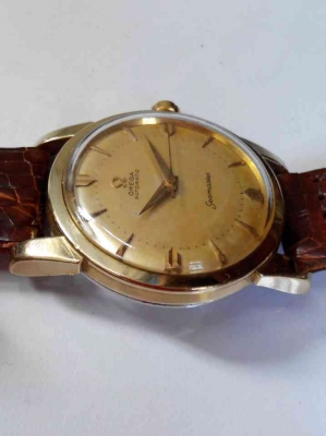 โอเมก้า ซีมาสเตอร์ ออโต้ ทองแปะ สภาพเดิม สวยพร้อมใช้งานครับ