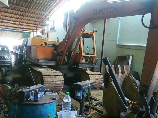 รถขุด SUMITOMO 2800 เท่า PC120-2 รถขุดพร้อมใช้งาน มีใบอินวอยล์จดเล่มได้