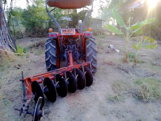 ขายรถไถคูโบต้า L3408 Di ใบมีดดันดินคานบนKKผาล6*22ตราช้างพร้อมใช้งานครับ