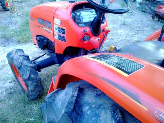ขายรถไถคูโบต้า L3608 ใบมีดดันดินใหม่ติดตั้งอยู่ครับผาน6และโรตารี่ครับ