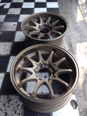 ขายล้อ CE28 ขอบ18 6รู กว้าง8.5 1คู่้ ไหม่มากๆ ถูกๆ