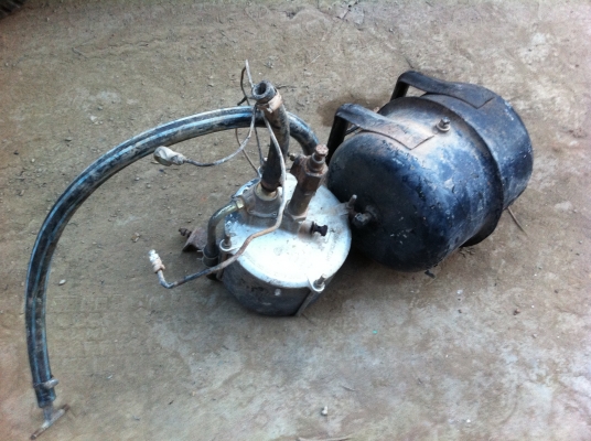 หม้อลมเบรกพร้อมถังลม ครบชุด สภาพใช้การได้ดี