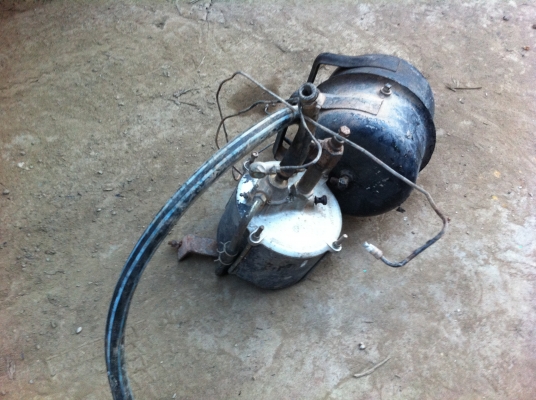 หม้อลมเบรกพร้อมถังลม ครบชุด สภาพใช้การได้ดี