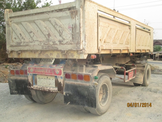 ISUZU-270-ปี42สองเพลาดั้มสามมิตรสภาพสวยพร้อมใช้--1,590,000-