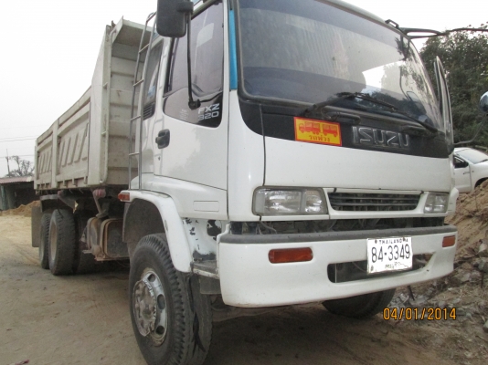 ISUZU-270-ปี42สองเพลาดั้มสามมิตรสภาพสวยพร้อมใช้--1,590,000-