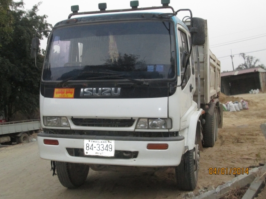 ISUZU-270-ปี42สองเพลาดั้มสามมิตรสภาพสวยพร้อมใช้--1,590,000-