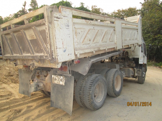 ISUZU-270-ปี42สองเพลาดั้มสามมิตรสภาพสวยพร้อมใช้--1,590,000-