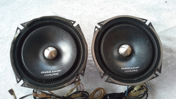 Alpine DDLine ชุดแยกชิ้น เบส กลาง แหลม ลำโพงเสียงกลาง 6.5" 150W