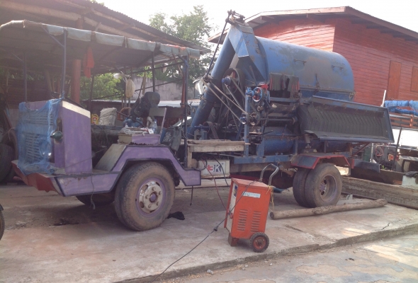 ขายรถสีข้าว เครื่องยนต์HINO