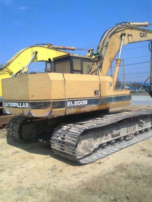 Catterpillar EL200B รถเจาะหินทั่วไป หรือใส่บู้งกี๋ก็ได้ เต็มพร้อมใช้