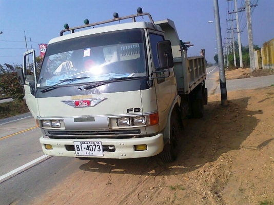รถหกล้อ HINO FB ปี 39 เครื่อง 120 แรงม้่า ดั้มสามมิตร