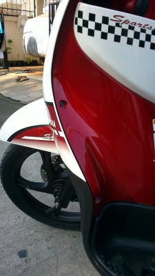 Fino สีขาวแดง  ปี 55 เครื่องเดิมๆแน่นๆ ชุดสีสวยใสกิ๊ก