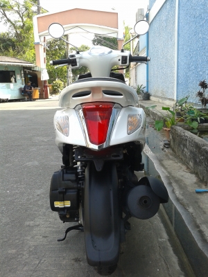 ขาย Filano สีม่วง ขาว ปี2012 ล้อแม็กซ์