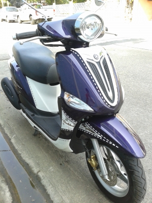 ขาย Filano สีม่วง ขาว ปี2012 ล้อแม็กซ์