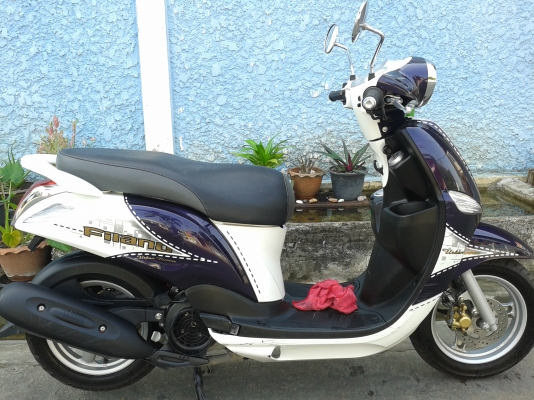 ขาย Filano สีม่วง ขาว ปี2012 ล้อแม็กซ์