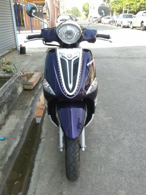 ขาย Filano สีม่วง ขาว ปี2012 ล้อแม็กซ์