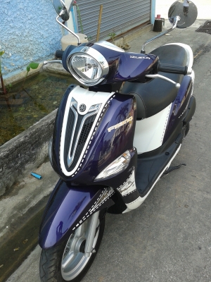 ขาย Filano สีม่วง ขาว ปี2012 ล้อแม็กซ์