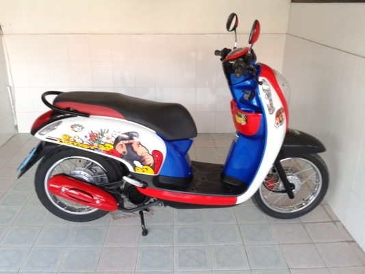 Scoopy-i รถบ้าน สภาพเดิม ปี56