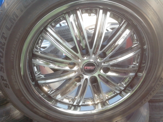 ขายแม็ก18 หกรูพร้อมยางปี12 dulop et20 japan