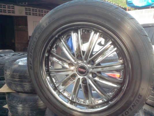 ขายแม็ก18 หกรูพร้อมยางปี12 dulop et20 japan