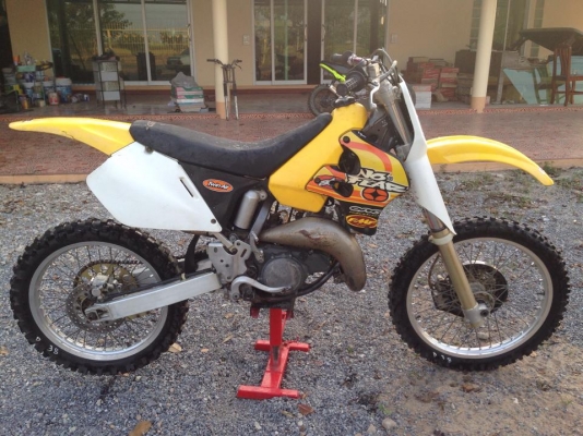 suzuki rm125 ปี1998 เก่าญี่ปุ่น ลดเหลือ 48000.-