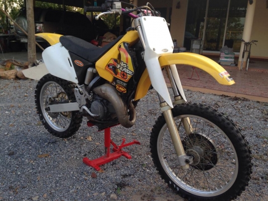 suzuki rm125 ปี1998 เก่าญี่ปุ่น ลดเหลือ 48000.-