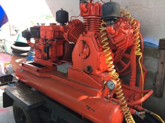 ปรับราคาลดลงอีก 10000.-ลงขายใหม่ปั๊มลมขนาดใหญ่ พร้อมเทลเลอร์ลาก