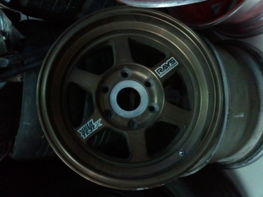 ล้อแม็กขอบ 16 te37 6 รูครับ 1คู่