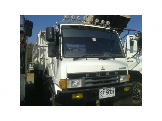 ขายMITSUBISHI ขายFUSO FN527M-A เครื่อง195แรง 2เพลาดัมพ์ เอกสารพร้อมโอน