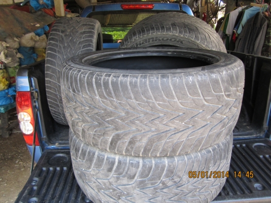 ขายด่วน! ยางรถ ขอบ20 ราคาถูก 4เส้น 3,000 จัดส่งได้