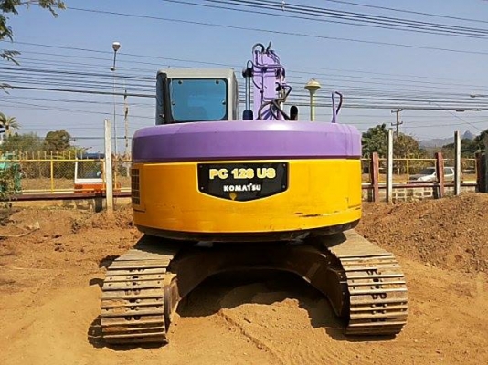 ขายรถขุด-ดัน KOMATSU PC128US-2 (มีVDOให้ชม)รถเก่านอกสภาพพร้อมใช้ มีเอกสารแจ้งจำหน่าย