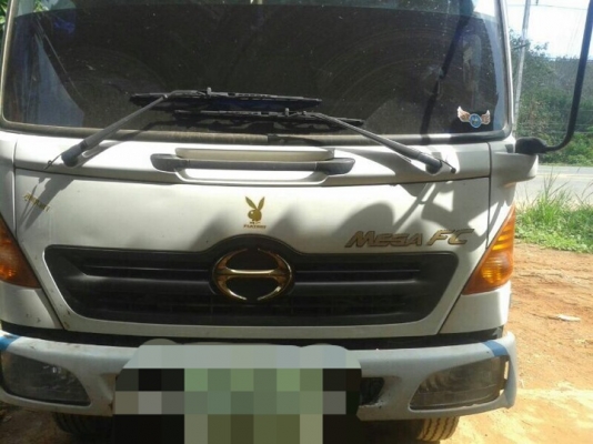 รถฮีโน่ 6 ล้อดั้ม FC4J  150 แรงม้า ปี 48  ( รถวิ่ง 15x,xxx กม. )  สนใจติดต่อ 081 - 6079515