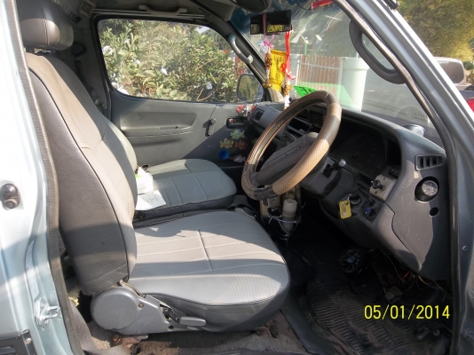 ขายรถตู้ TOYOTA 1J ติดแก๊ส ปี39 เกียร์ออโต้ แอร์ พาวเวอร์ สีใหม่ ทะเบียนดี ภาษีครบ ล้อ15