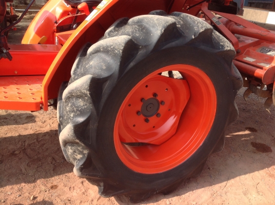 ปัญญาแทรคเตอร์มาแล้ว...จัดมาให้ครับ คูโบต้า L3408 DI พร้อม โรตาลี่ตราช้าง สภาพรถ 80\%