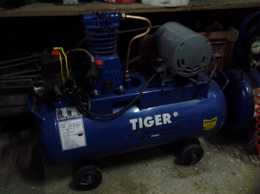 ขาย !! ปั้มลม 1/4 hp. tiger สภาพดี พร้อมใช้งาน