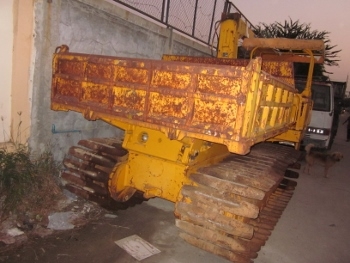 ขาย- dumper รถบรรทุกตีนตะขาบ ดั๊มเปอร์ KOMATSU CD40C-1 ติดเครน 3 ตัน ยกดั๊ม พร้อมใช้งาน ขาย- dumper รถบรรทุกตีนตะขาบ ดั๊มเปอร์ KOMATSU CD40C-1 ติดเครน 3 ตัน ยกดั๊ม พร้อมใช้งาน