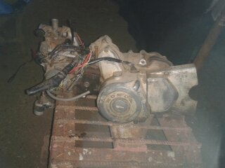 เครื่องคัสต้อม พร้อมใช้งาน (สตาร์ทมือ) ชุดไฟครบ สภาพ90\% (no book)