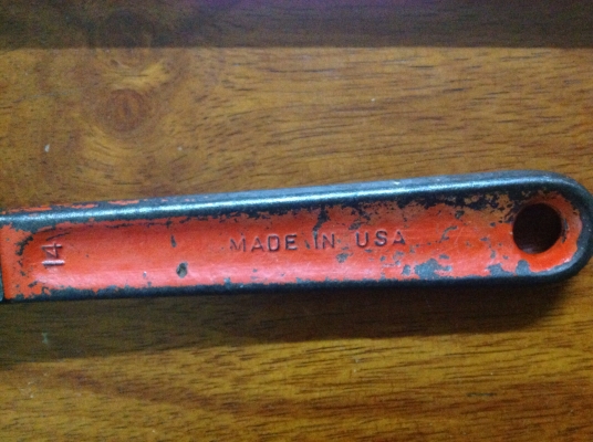 ขายประแจขันท่อ 14" ขายประแจขันท่อ 14"