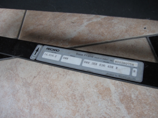 ขายเบาะ" RECARO " พร้อมขา"RECARO" ลง BMW E36 ได้เลย สวย ขายเบาะ" RECARO " พร้อมขา"RECARO" ลง BMW E36 ได้เลย สวย