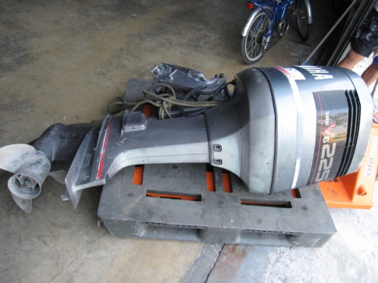 ขายเครื่องเรือ"YAMAHA 225 V6" เดิมๆ มือสองจากญี่ปุ่น