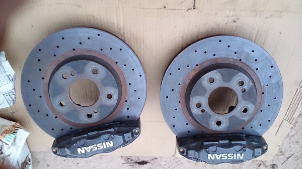 เบรคหน้า nissan skyline (ขายแล้วครับ)