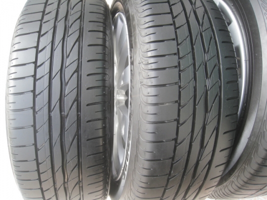 ขายล้อแม็ก Suzuki swift 16"x6" et45 4รู100 +ยางผลิตสัปดาห์ที่24 ปี13 สนใจติดต่อเล็กคลองสามครับ (081-3747940)