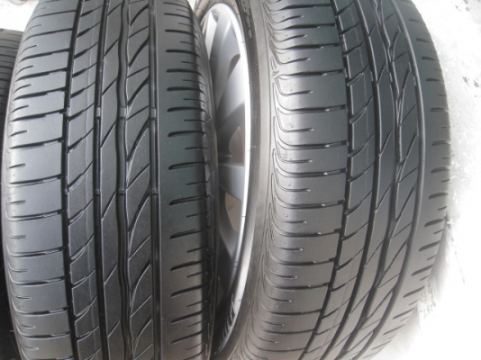 ขายล้อแม็ก Suzuki swift 16"x6" et45 4รู100 +ยางผลิตสัปดาห์ที่24 ปี13 สนใจติดต่อเล็กคลองสามครับ (081-3747940)