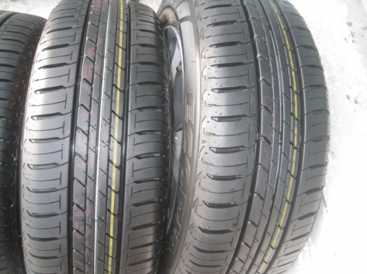 ขายล้อแม็กป้ายแดงถอดศูนย์ Toyota yaris 15"x5.5" et45 4รู100 +ยางยางผลิตสัปดาห์ที่ 48ปี 13  สนใจติดต่อเล็กคลองสามครับ (081-3747940)