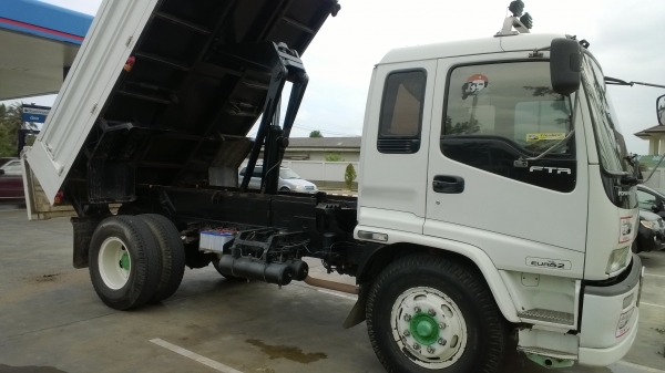 ISUZU FTR33F 6ล้อดั้ม200แรง ยูโร2 แม็คโหลดหัวเดิมบาง  ยาง1000 ปี*49 ห้างแท้ กะบะดั้มใหม่...